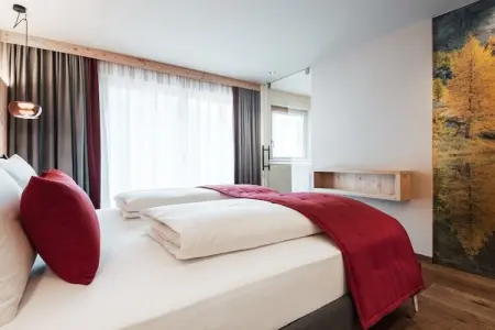 Chalet bio Marebbe : 2 chambres, spa et potager : photo 12