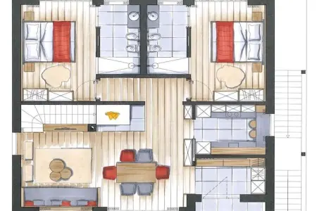 Chalet bio Marebbe : 2 chambres, spa et potager : photo 31
