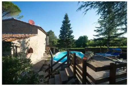 Maison toscane avec piscine et chêne centenaire : photo 4