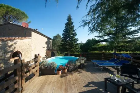 Maison toscane avec piscine et chêne centenaire : photo 28
