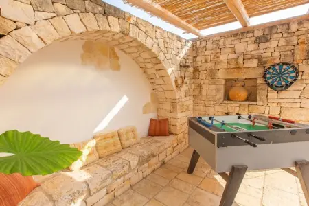 Trullo Suenn avec piscine privée à San Michele Salentino : photo 8