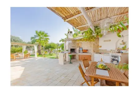 Trullo Suenn avec piscine privée à San Michele Salentino : photo 13