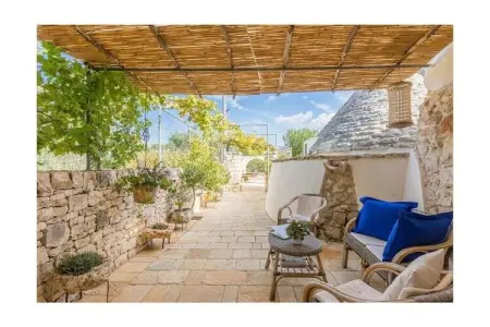 Trullo Suenn avec piscine privée à San Michele Salentino : photo 16