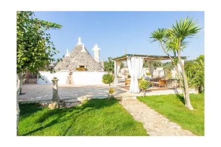 Trullo Suenn avec piscine privée à San Michele Salentino : photo 21