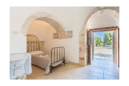 Trullo Suenn avec piscine privée à San Michele Salentino : photo 26