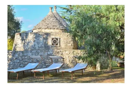 Trullo L'Alcova, maison traditionnelle en oliveraie : photo 3
