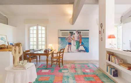 Maison en pierre avec piscine privée et cheminée à Aix-en-Provence : photo 9