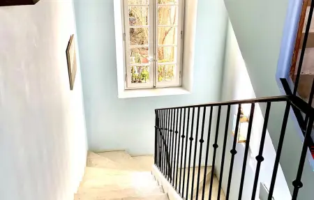 Maison en pierre avec piscine privée et cheminée à Aix-en-Provence : photo 12