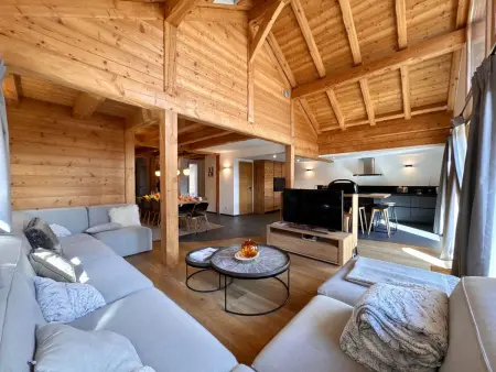 Grand chalet 16 pers. à Vars 2000 avec sauna et spa : photo 1