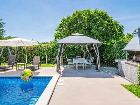 Villa Gracia avec piscine privée et vue campagne à Gračišće : photo 6