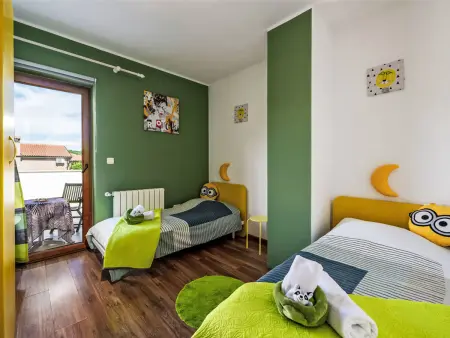 Villa Gracia avec piscine privée et vue campagne à Gračišće : photo 9