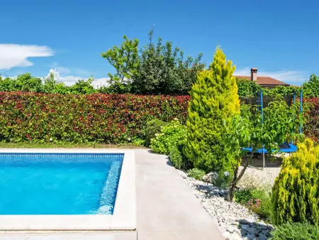 Villa Gracia avec piscine privée et vue campagne à Gračišće : photo 15