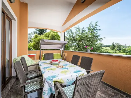 Villa Gracia avec piscine privée et vue campagne à Gračišće : photo 22
