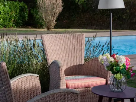 Maison avec piscine privée et golf à 1 km, Vasles : photo 8