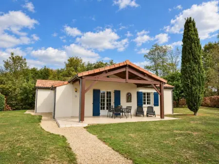 Maison Vieille Vigne 30 : jardin privé et cheminée à Vasles : photo 9