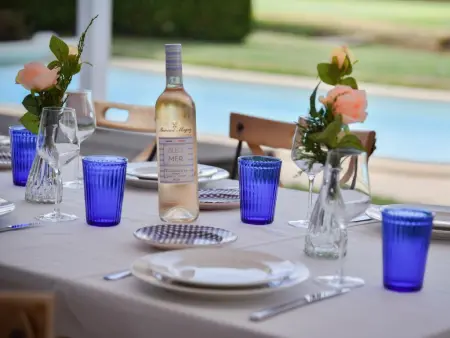 Maison de plain-pied avec piscine privée chauffée à Vasles : photo 15