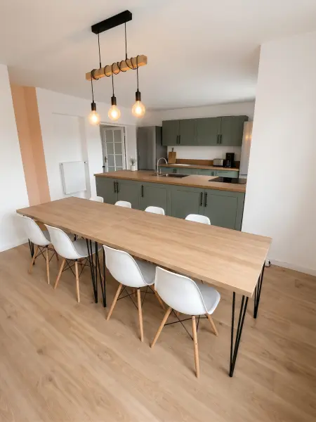 Maison familiale 15 personnes avec jardin clos à Béthune : photo 12