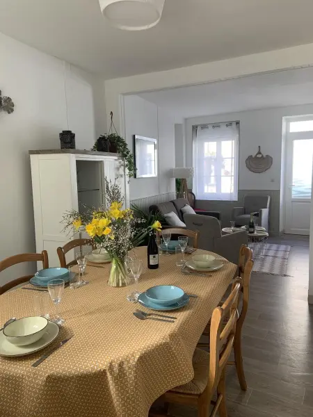 Maison 3 chambres à Saint-Vaast-la-Hougue, à deux pas du port