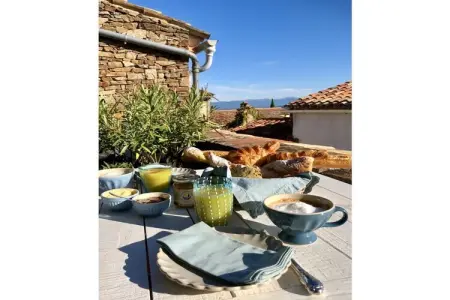 Maison de ville avec terrasse et vue, La Garde Freinet : photo 2