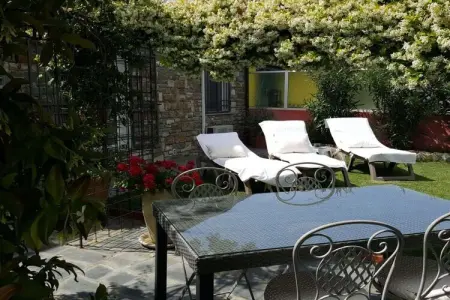 Maison Olimpia : villa avec jardin, vue mer, Imperia : photo 6