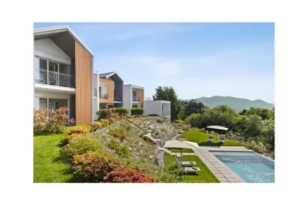 Studio Sole avec piscine chauffée solaire à Trarego Viggiona : photo 2