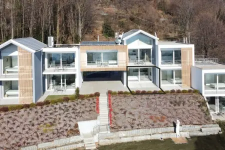 Studio Sole avec piscine chauffée solaire à Trarego Viggiona : photo 9