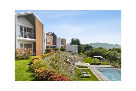 Studio Nuvola avec piscine et vue lac, Trarego Viggiona : photo 3