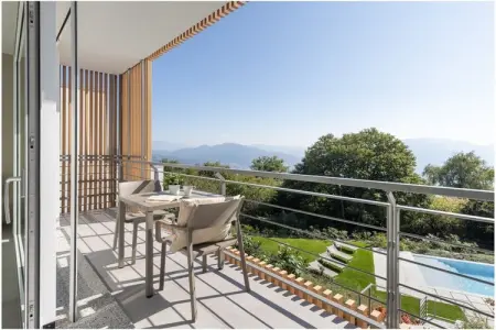 Studio Nuvola avec piscine et vue lac, Trarego Viggiona : photo 15