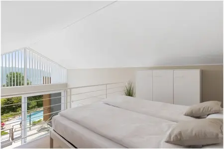 Studio avec mezzanine et piscine, Trarego Viggiona, vue lac : photo 10