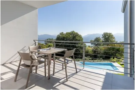 Appartement Cielo avec piscine et vue lac à Trarego Viggiona : photo 14