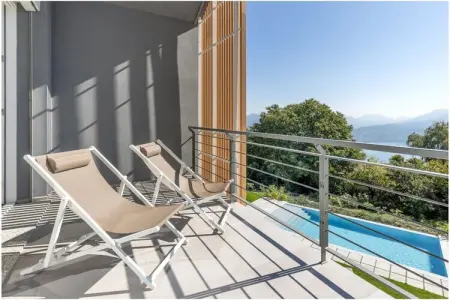 Appartement Cielo avec piscine et vue lac à Trarego Viggiona : photo 15
