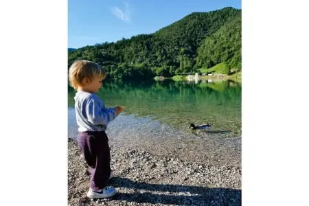 Casa Alberta : maison avec jardin et vue sur Pieve di Ledro : photo 7