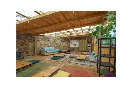 Studio Fogo 40 m² avec four à pizza, Carrapateria : photo 4