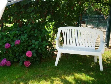 Gîte Les Arnauds à Commelle-Vernay : jardin clos et animaux acceptés : photo 19