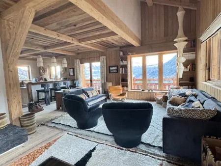 Chalet raffiné au Mont-Blanc - 15 pers., Chalet 15 personnes à Saint Gervais les Bains : photo 1