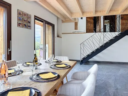 La Grange à Luc : maison 7 pièces, vue montagnes, Lescheraines : photo 11