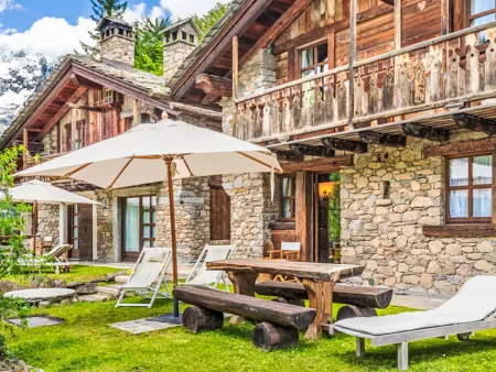 Chalet 4 chambres avec sauna et vue montagnes, Pré-Saint-Didier : photo 4