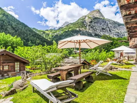 Chalet 4 chambres avec sauna et vue montagnes, Pré-Saint-Didier : photo 5