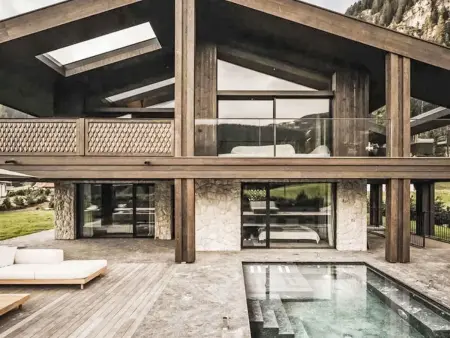 Chalet Aurora avec piscine chauffée et sauna, Santa Cristina : photo 13