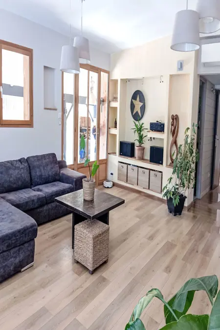 Maison avec piscine chauffée et calme, Ares, 11 personnes : photo 17