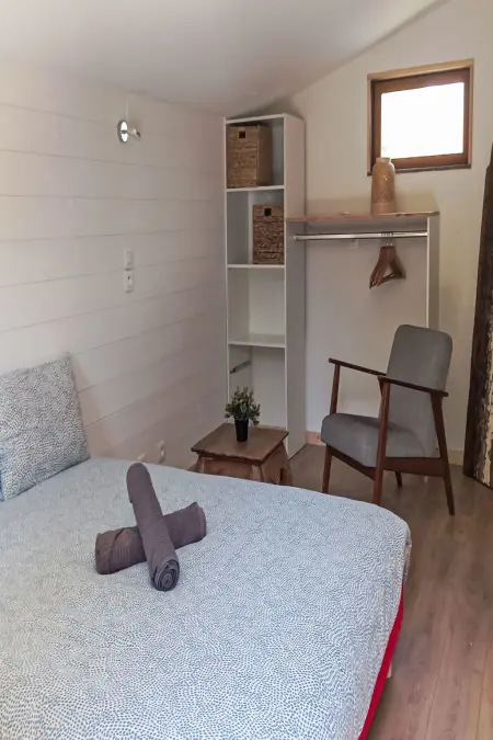 Maison avec piscine chauffée et calme, Ares, 11 personnes : photo 19