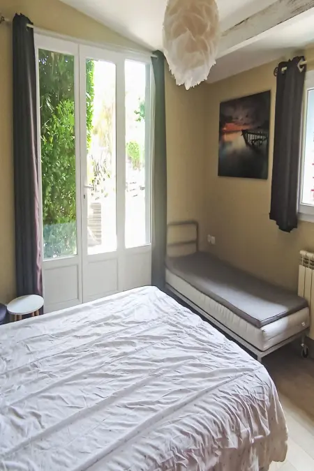 Maison avec piscine chauffée et calme, Ares, 11 personnes : photo 21