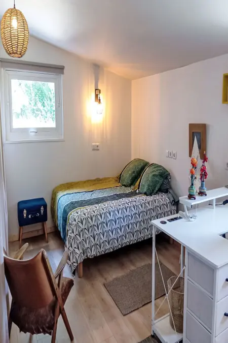 Maison avec piscine chauffée et calme, Ares, 11 personnes : photo 29