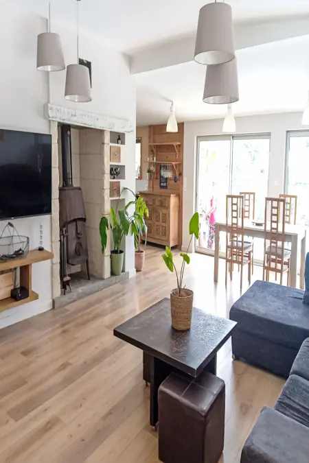 Maison avec piscine chauffée et calme, Ares, 11 personnes : photo 38