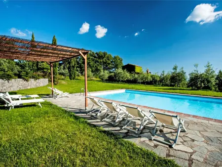 Villa Il Diaccino avec piscine privée à Gaiole in Chianti : photo 12