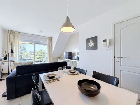 Appartement avec balcon 4 m² à De Haan, 2 personnes : photo 6