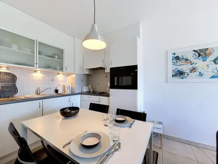 Appartement avec balcon 4 m² à De Haan, 2 personnes : photo 9