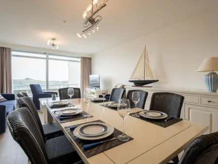 Appartement vue mer avec parking et clim à Bredene : photo 1