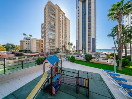 Appartement Bahia del Sol vue mer, terrasse et piscine à Calpe : photo 17