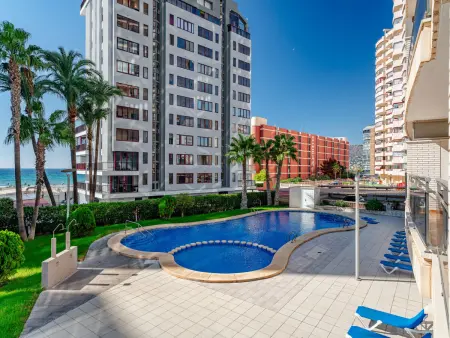 Appartement Bahia del Sol vue mer, terrasse et piscine à Calpe : photo 18